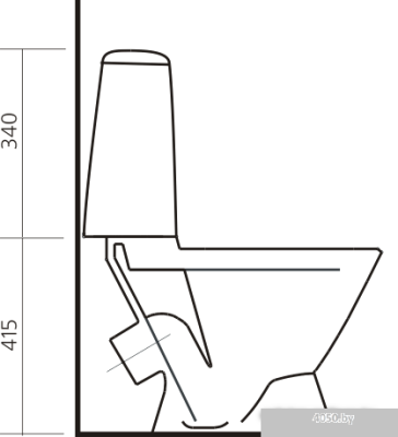 Унитаз Sanita Виктория эконом