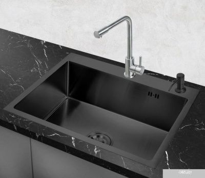 РМС MR-5843BL (корзина раздвижная и дозатор врезной)