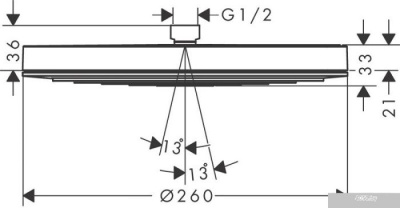 Hansgrohe Pulsify 26 24140670