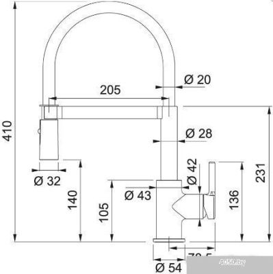 Franke Lina Semi-pro 115.0626.085 (хром/черный)