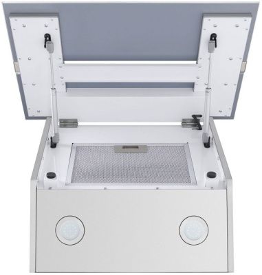 Кухонная вытяжка MAUNFELD Mersey 60 (нержавеющая сталь/белое стекло)