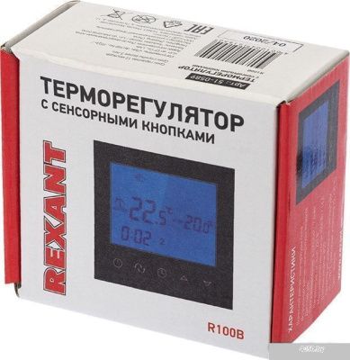 Терморегулятор Rexant R100B 51-0589 (черный)
