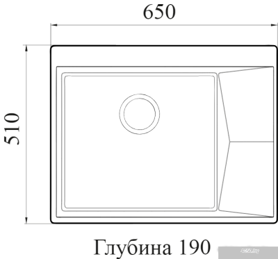 Кухонная мойка FostoGran FG Юнона (481-песочный)
