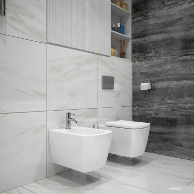 Унитаз Lavinia Boho Relfix Aveo Rimless 6 в 1 77050210 (хром пластик)