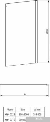 Deante KQH 014P + KQH 032S + KQH 032S