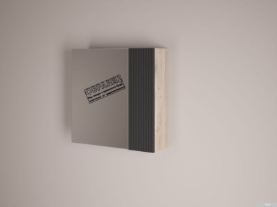 Style Line Шкаф с зеркалом Стокгольм ВЛДСП 100