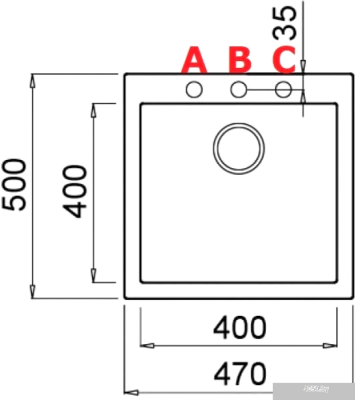 Кухонная мойка Elleci Quadra 102 Light Grey K97