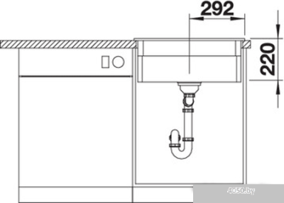 Кухонная мойка Blanco Etagon 6 (глянцевый магнолия) 525157