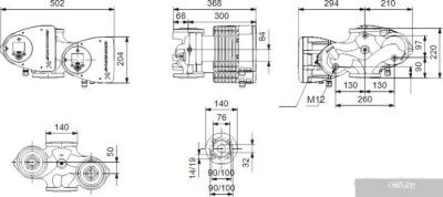 Насос Grundfos Magna3 D 32-120 F