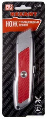 Нож строительный Rexant 12-4951