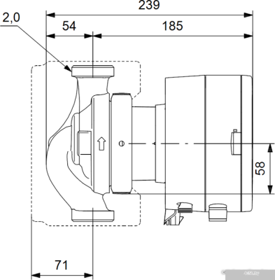 Насос Grundfos Magna3 32-100