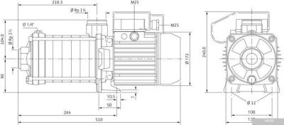 Насос Wilo Economy MHIL 905 (3~400 V)