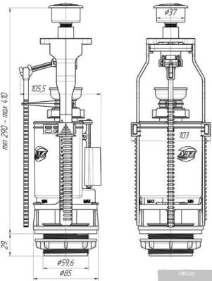 Ани Пласт WC7050