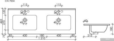 Ceramica Nova Element CN7006MB