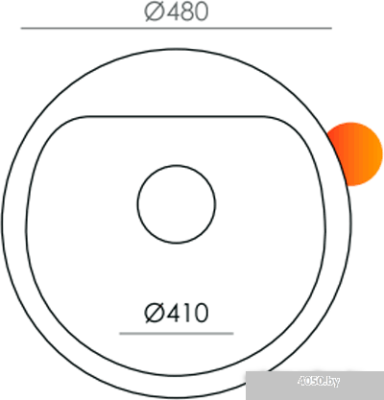 Кухонная мойка Quartz Bond 480 (туман)