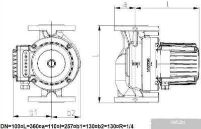 IMP Pumps GHNbasic II 100-190F PN6