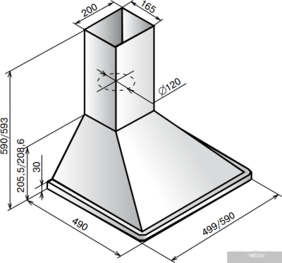 Elikor Оптима 50П-400-П3Л (белый)