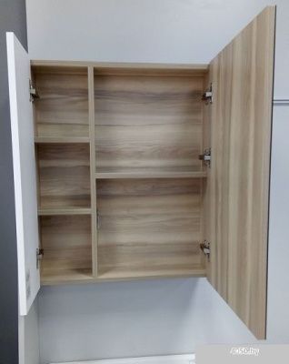 Style Line Шкаф с зеркалом Берген 70см