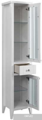 Belux Шкаф Дуглас П30-01 (1, белый глянцевый)