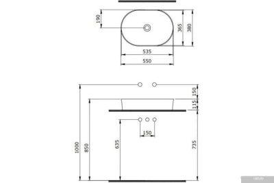 Berges Wasserhaus Ego SL 55x38 181012