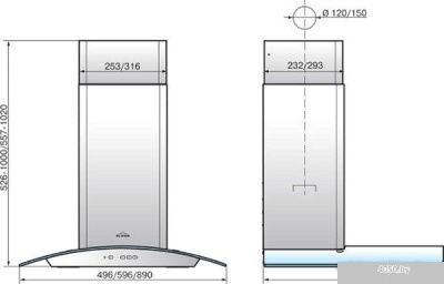 Elikor Аметист 60П-430-К3Д (черный)