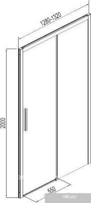 Aquanet Pleasure AE60-F-80H200U-BT + AE60-N-130H200U-BT 80x130