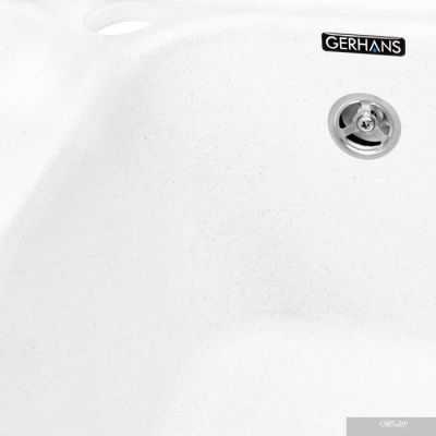 Кухонная мойка Gerhans C02 (белый)