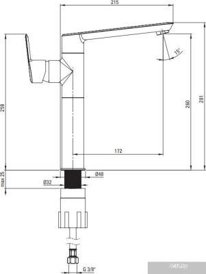 Deante Arnika BQA 020K