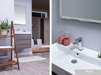Aquanet Тумба Nova Lite 75 с умывальником Латина 75 (дуб рошелье)