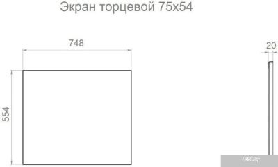 Triton Алекса 170x75 (с каркасом)