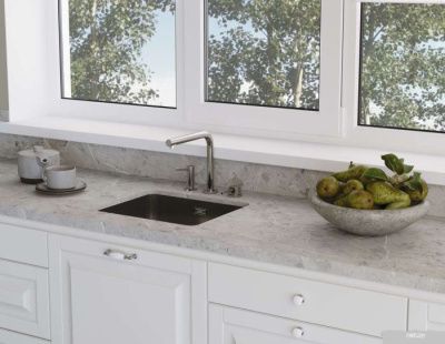 Omoikiri Tadzava 44-U/I-LG Ultra (светлое золото)