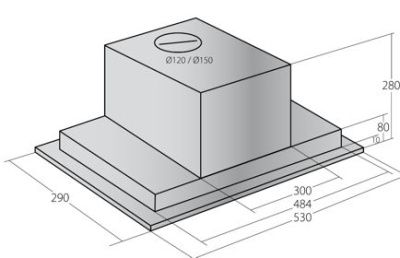 Кухонная вытяжка Akpo Neva Eco 60 WK-4 (нержавеющая сталь)