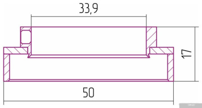 Сунержа TUBE 1 (33.7 мм) 03-1029-0003