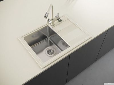 Кухонная мойка Florentina Комби 650 (шампань)