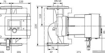 Насос Wilo Stratos MAXO 40/0.5-8