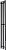 Маргроид Ferrum Inaro СНШ 120x6 3 крючка (черный матовый, таймер справа)