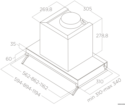 Elica Boxin LX/IX/A/90 PRF0114761A