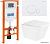 BelBagno BB3103CHR/SC/BB002-80/BB014-SR-BIANCO