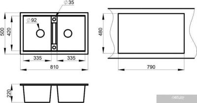 Granula GR-8101 (алюминиум)
