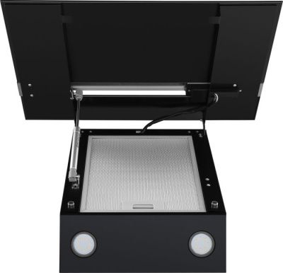 Кухонная вытяжка MAUNFELD Bridge Line 60 (черный/вставка сатин)