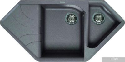 Кухонная мойка Elleci Ego Corner M73 Titanium