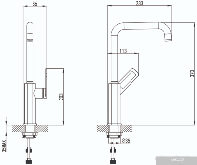 Смеситель IDDIS Slide SLISB00i05